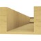Ekena Millwork 6in. W x 4in. H x 36in. L Clemmons Woodgrain TimberThane Rafter Tail, Primed Tan RFTUR06X04X36CLERCPR - alternate 6
